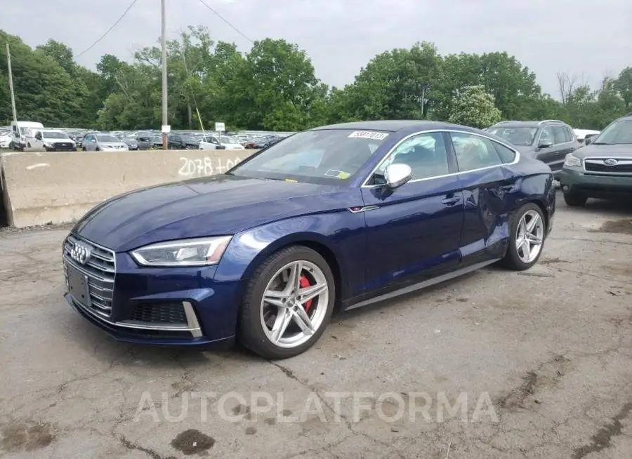 AUDI S5 PREMIUM 2019 vin WAUB4CF53KA069437 from auto auction Copart