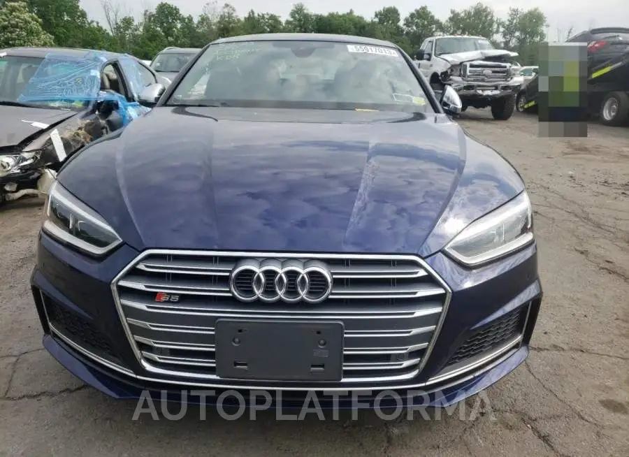 AUDI S5 PREMIUM 2019 vin WAUB4CF53KA069437 from auto auction Copart