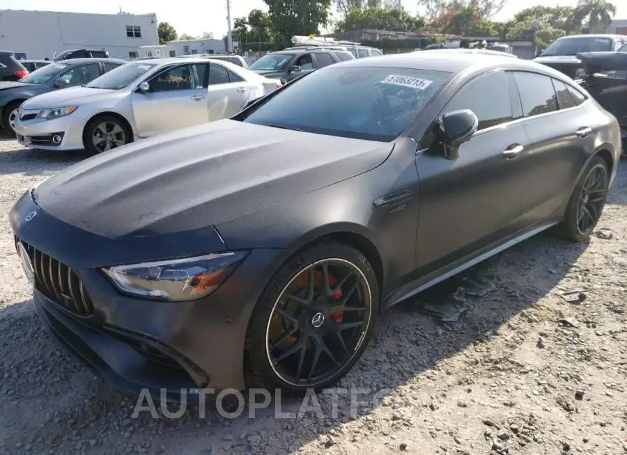 MERCEDES-BENZ AMG GT 53 2022 vin W1K7X6BB1NA048125 from auto auction Copart