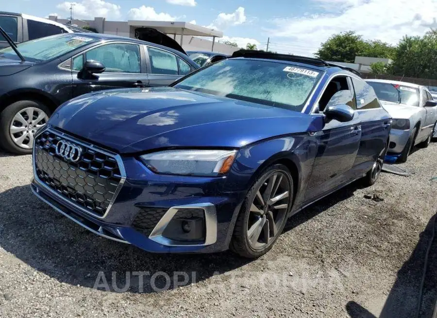 AUDI S5 PREMIUM 2022 vin WAUA4CF5XNA028013 from auto auction Copart