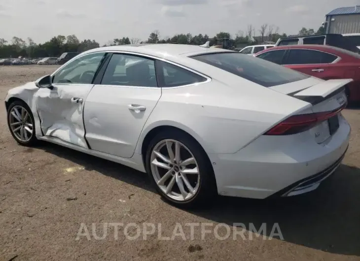 AUDI A7 PRESTIG 2022 vin WAUS2BF21NN013998 from auto auction Copart