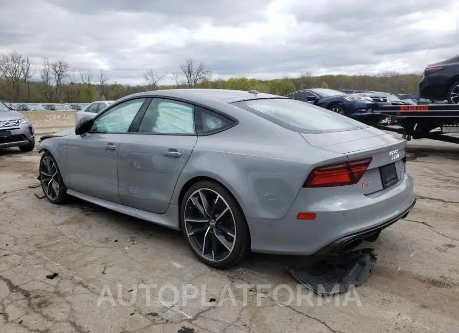 AUDI RS7 PERFOR 2016 vin WUAWRAFC3GN903718 from auto auction Copart