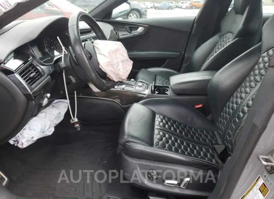 AUDI RS7 PERFOR 2016 vin WUAWRAFC3GN903718 from auto auction Copart