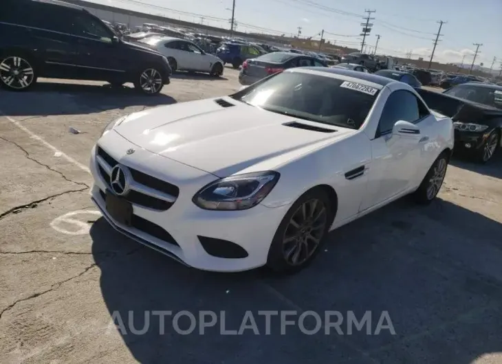 MERCEDES-BENZ SLC 300 2018 vin WDDPK3JA8JF151805 from auto auction Copart