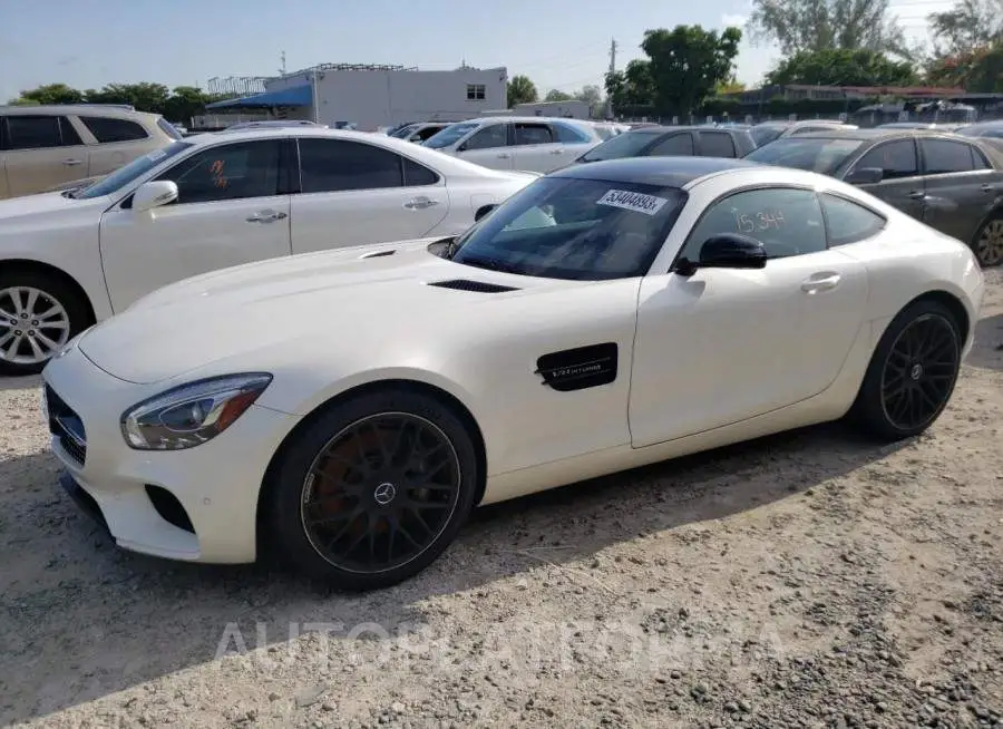 MERCEDES-BENZ AMG GT 2017 vin WDDYJ7HA0HA011033 from auto auction Copart