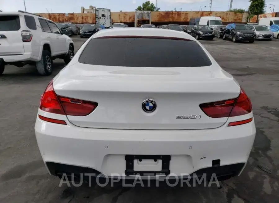 BMW 650 I GRAN 2017 vin WBA6D4C50HD977640 from auto auction Copart