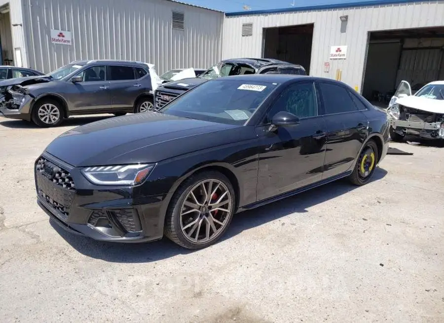 AUDI S4 PREMIUM 2022 vin WAUB4AF47NA047134 from auto auction Copart