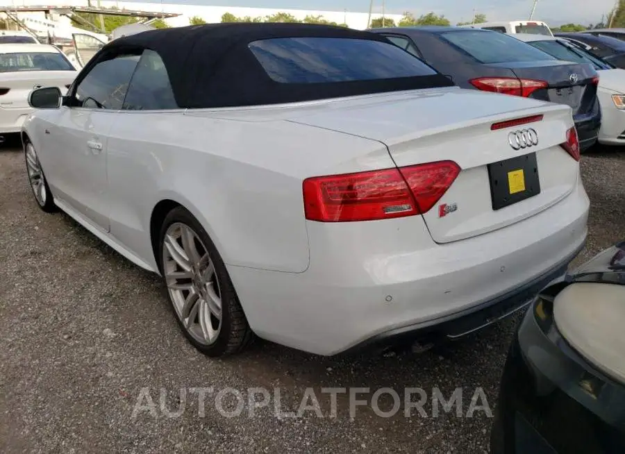 AUDI S5 PREMIUM 2016 vin WAUC4AFH5GN011767 from auto auction Copart