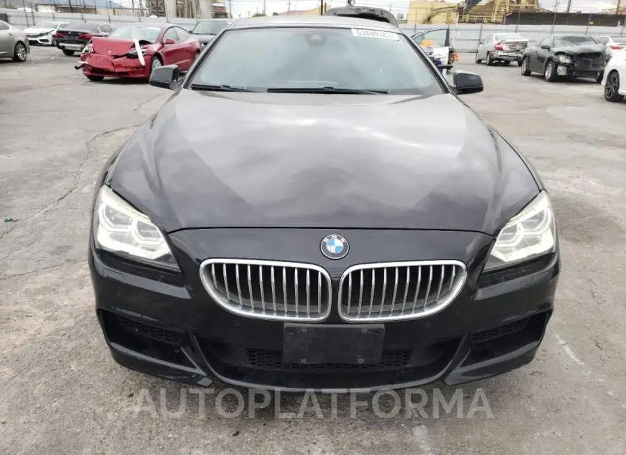 BMW 650 I GRAN 2015 vin WBA6B2C59FD799007 from auto auction Copart