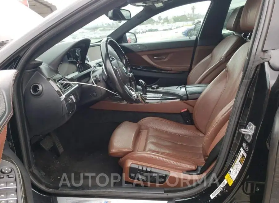 BMW 650 I GRAN 2015 vin WBA6B2C59FD799007 from auto auction Copart