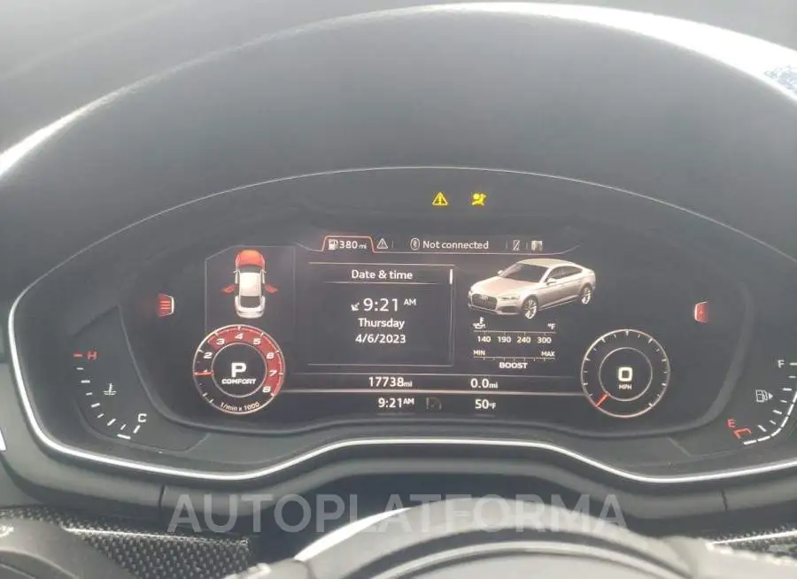 AUDI S5 PREMIUM 2019 vin WAUB4CF58KA091028 from auto auction Copart