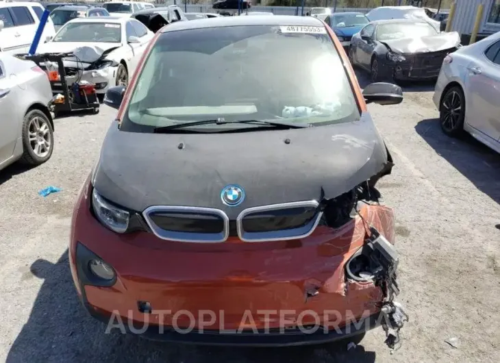 BMW I3 REX 2015 vin WBY1Z4C57FV505150 from auto auction Copart