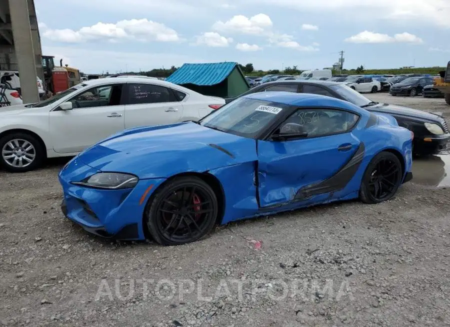 TOYOTA SUPRA BASE 2021 vin WZ1DB0C08MW036904 from auto auction Copart