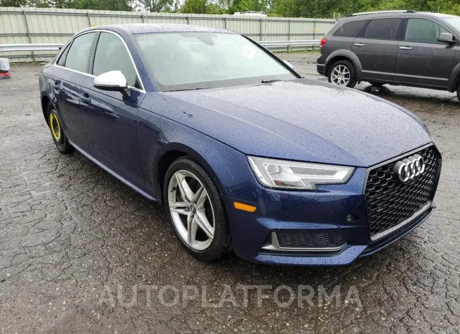 AUDI S4 PREMIUM 2018 vin WAUB4AF44JA199222 from auto auction Copart