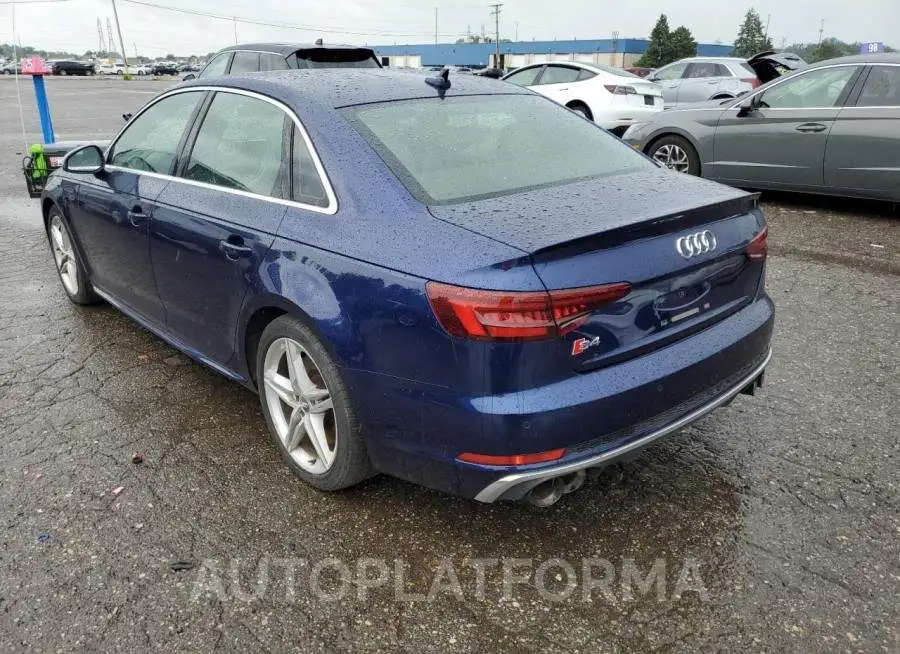 AUDI S4 PREMIUM 2018 vin WAUB4AF44JA199222 from auto auction Copart