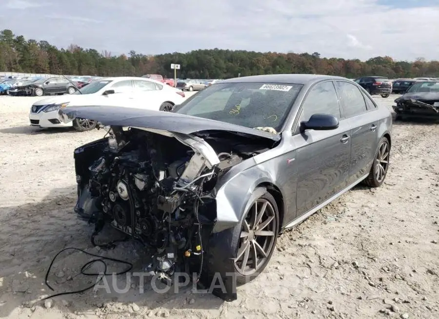 AUDI S4 PREMIUM 2015 vin WAUBGAFL3FA073424 from auto auction Copart