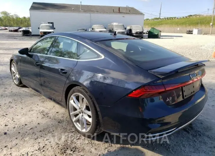 AUDI A7 PREMIUM 2022 vin WAUU2BF26NN020681 from auto auction Copart