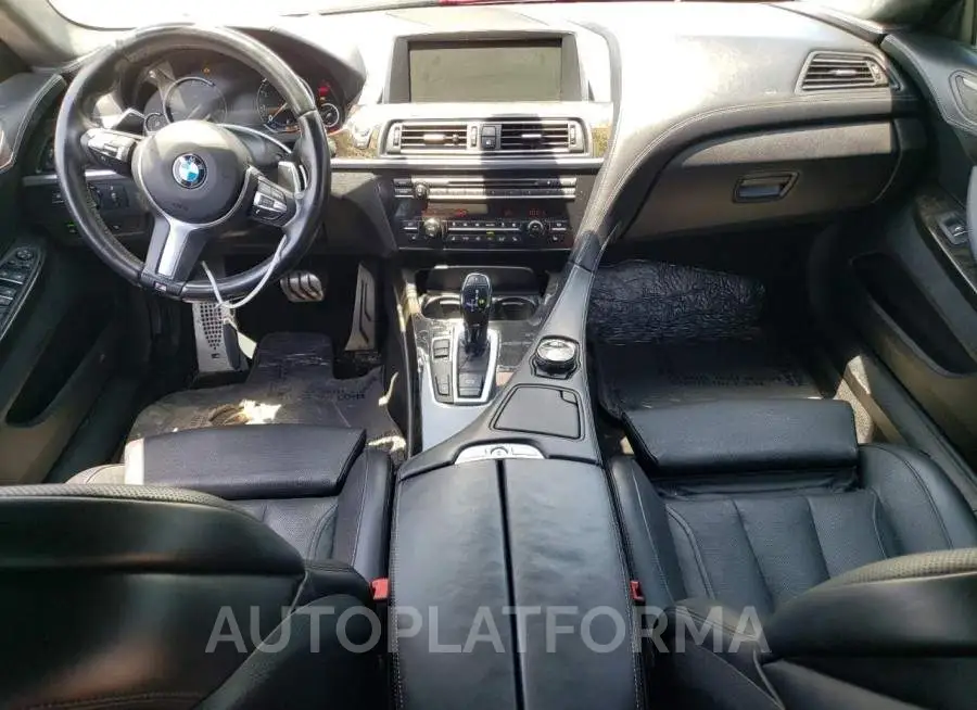 BMW 650 I GRAN 2015 vin WBA6B2C56FGB99112 from auto auction Copart