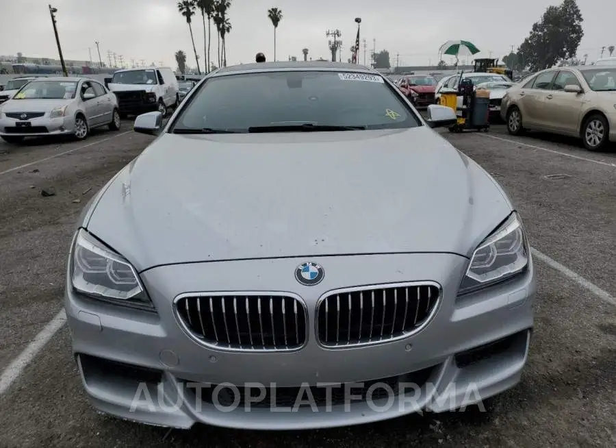 BMW 640 I GRAN 2015 vin WBA6A0C52FD318084 from auto auction Copart