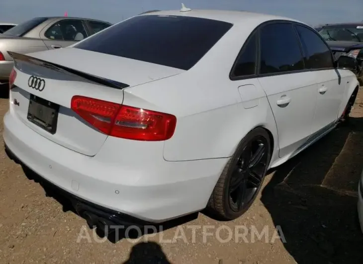 AUDI S4 PREMIUM 2015 vin WAUBGAFLXFA062338 from auto auction Copart