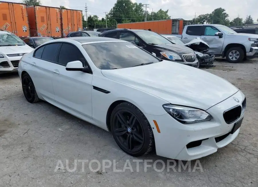 BMW 640 XI GRA 2015 vin WBA6B8C57FD452973 from auto auction Copart