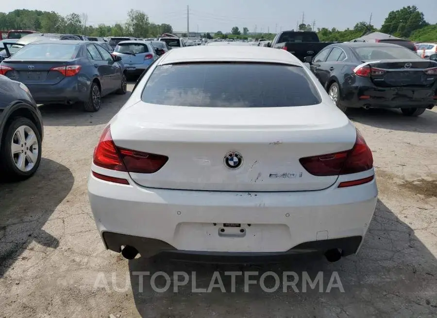 BMW 640 XI GRA 2015 vin WBA6B8C57FD452973 from auto auction Copart