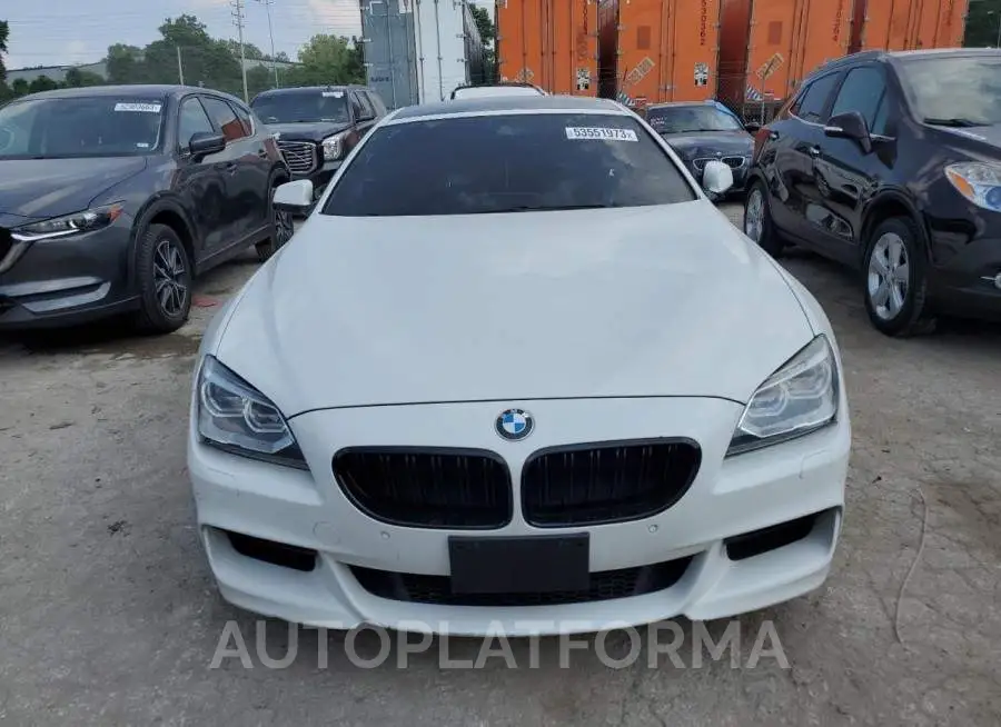 BMW 640 XI GRA 2015 vin WBA6B8C57FD452973 from auto auction Copart