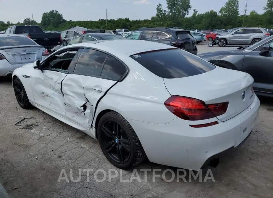 BMW 640 XI GRA 2015 vin WBA6B8C57FD452973 from auto auction Copart