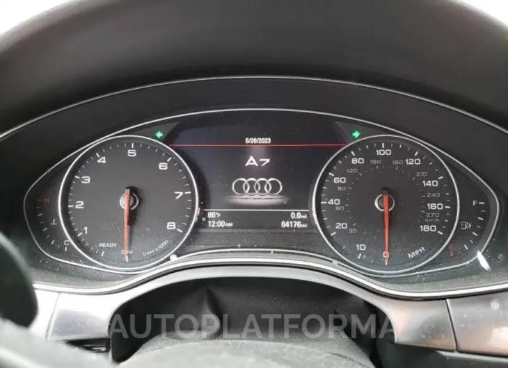 AUDI A7 PREMIUM 2017 vin WAUW2AFC1HN063809 from auto auction Copart