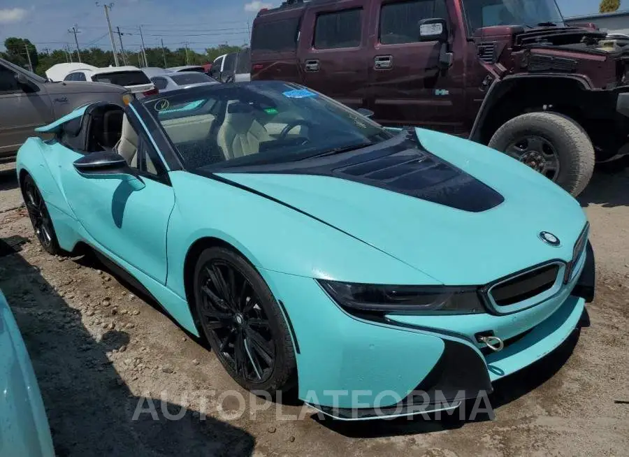 BMW I8 2019 vin WBY2Z6C5XK7D00987 from auto auction Copart