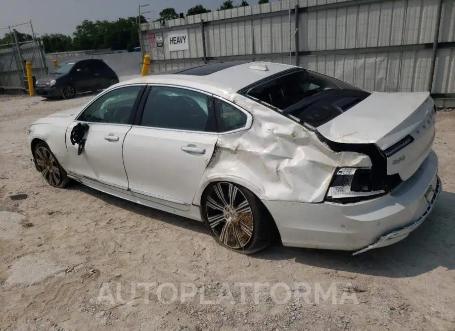 VOLVO S90 B6 INS 2022 vin LVY062ML0NP256628 from auto auction Copart