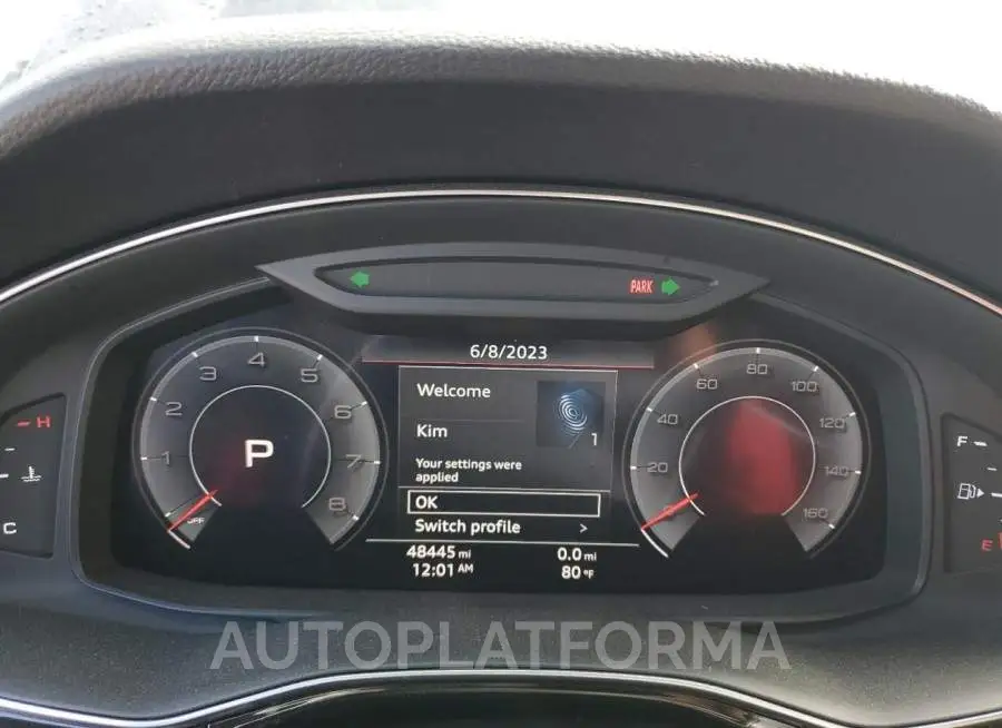 AUDI Q8 PREMIUM 2019 vin WA1AVAF17KD017587 from auto auction Copart