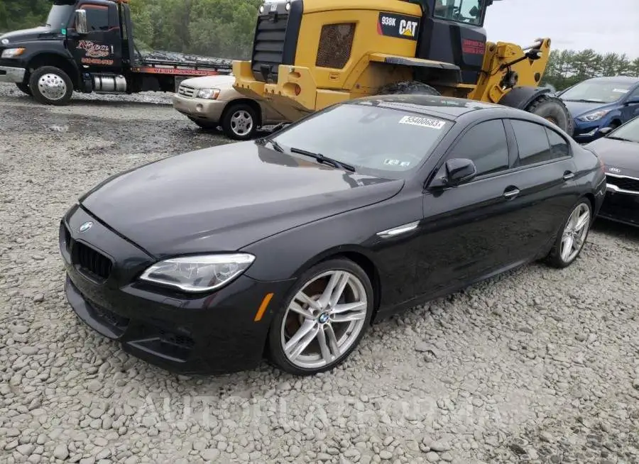 BMW 640 I GRAN 2016 vin WBA6D0C53GD927824 from auto auction Copart