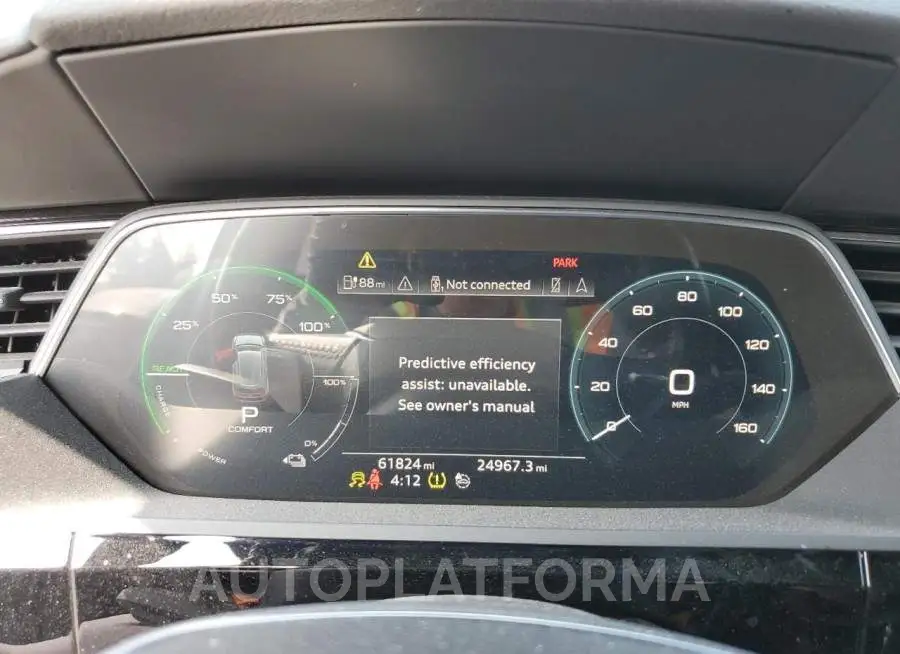 AUDI E-TRON PRE 2019 vin WA1VAAGEXKB006495 from auto auction Copart