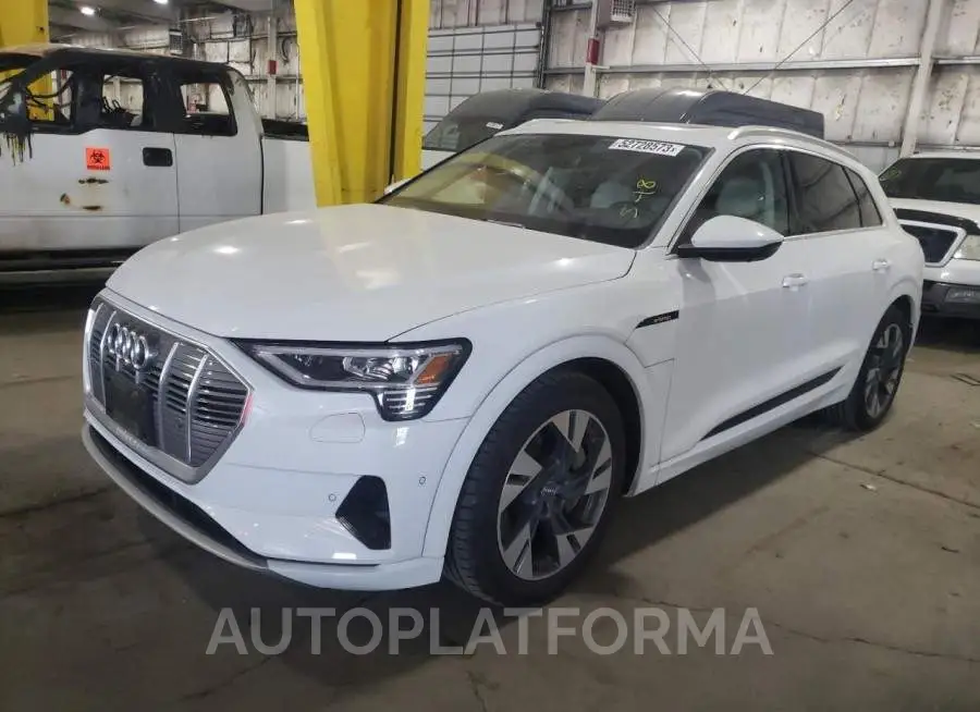 AUDI E-TRON PRE 2021 vin WA1VABGEXMB001869 from auto auction Copart