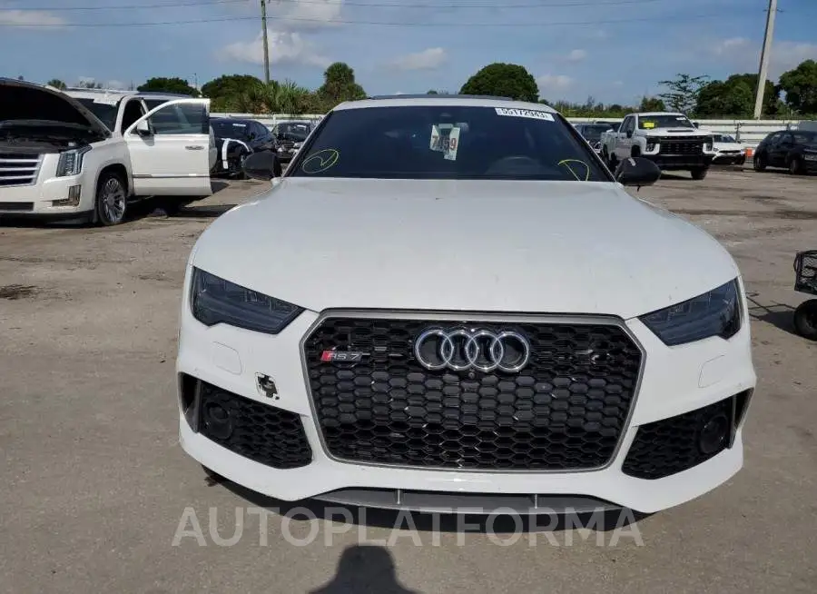 AUDI RS7 PERFOR 2016 vin WUAWRAFC1GN904348 from auto auction Copart