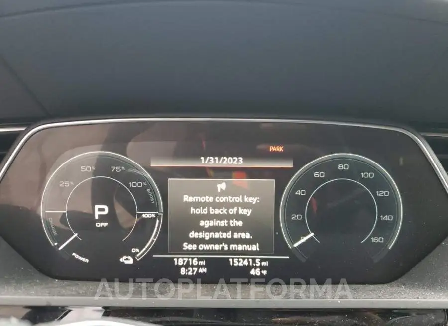 AUDI E-TRON PRE 2019 vin WA1VAAGE7KB015056 from auto auction Copart