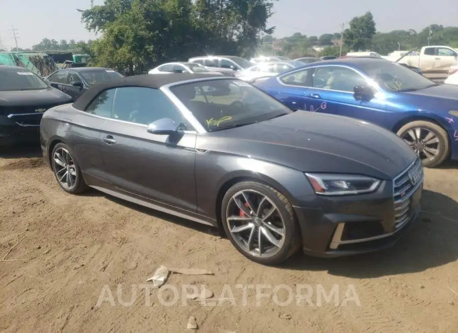 AUDI S5 PRESTIG 2018 vin WAU24GF55JN006838 from auto auction Copart