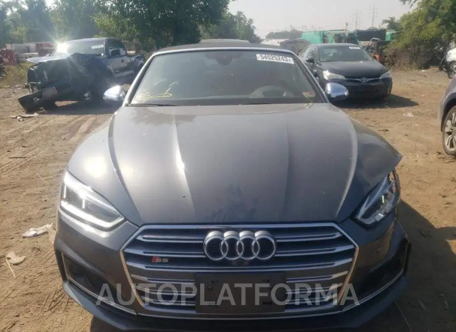 AUDI S5 PRESTIG 2018 vin WAU24GF55JN006838 from auto auction Copart