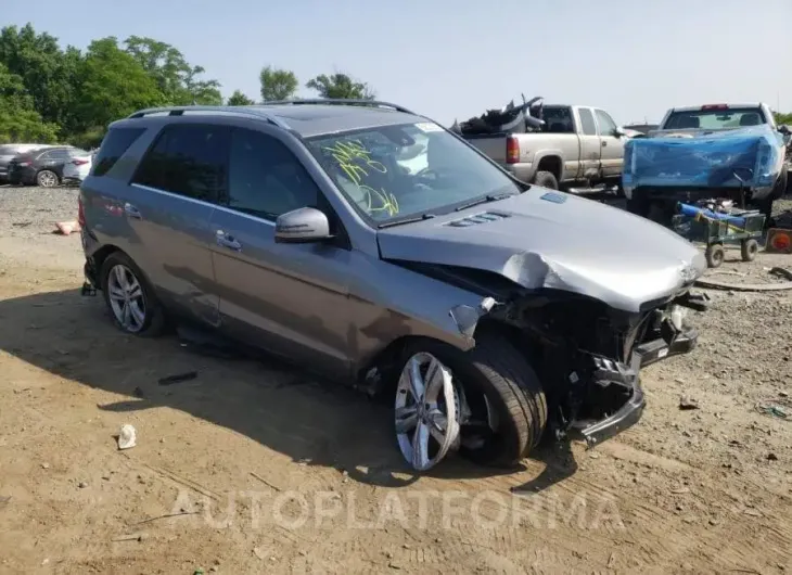 MERCEDES-BENZ ML 350 4MA 2015 vin 4JGDA5HB3FA522458 from auto auction Copart