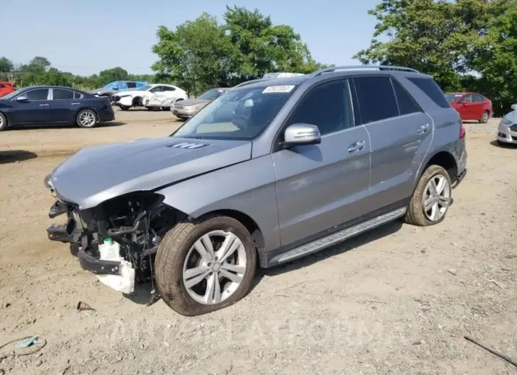 MERCEDES-BENZ ML 350 4MA 2015 vin 4JGDA5HB3FA522458 from auto auction Copart