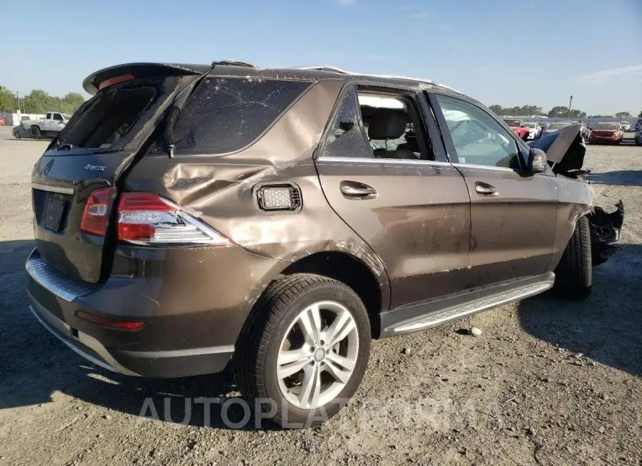 MERCEDES-BENZ ML 350 4MA 2015 vin 4JGDA5HB5FA582497 from auto auction Copart