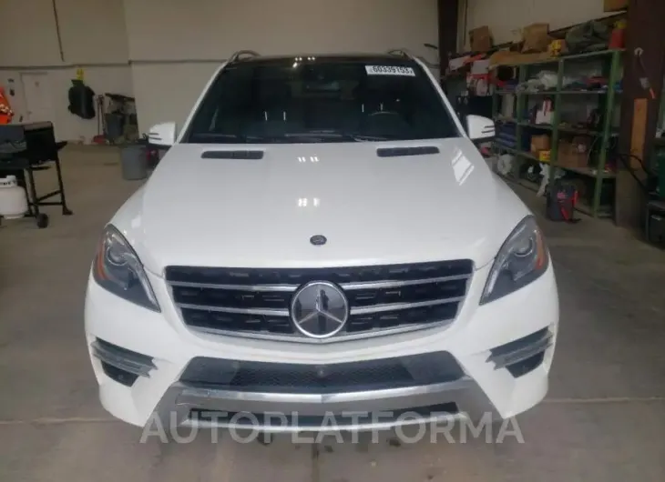 MERCEDES-BENZ ML 350 BLU 2015 vin 4JGDA2EB9FA540174 from auto auction Copart