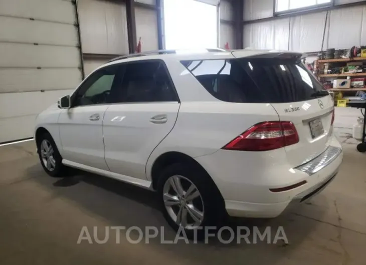 MERCEDES-BENZ ML 350 BLU 2015 vin 4JGDA2EB9FA540174 from auto auction Copart