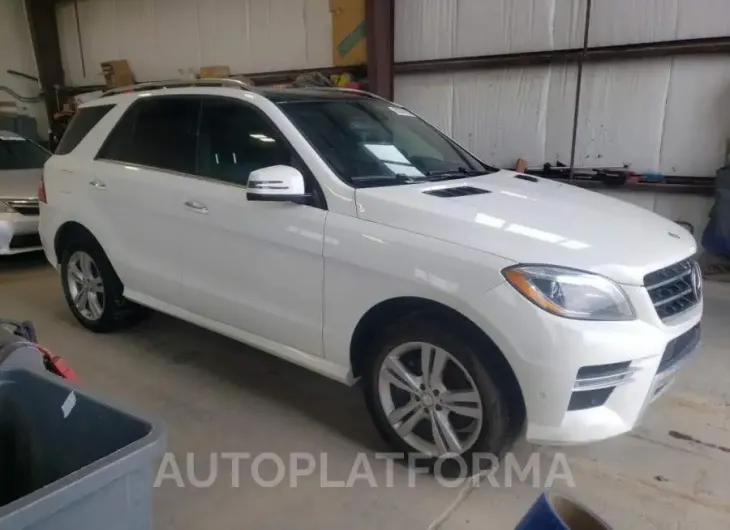 MERCEDES-BENZ ML 350 BLU 2015 vin 4JGDA2EB9FA540174 from auto auction Copart