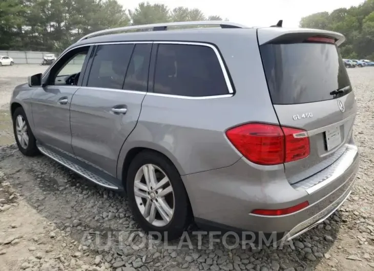 MERCEDES-BENZ GL 450 4MA 2015 vin 4JGDF6EE0FA493927 from auto auction Copart