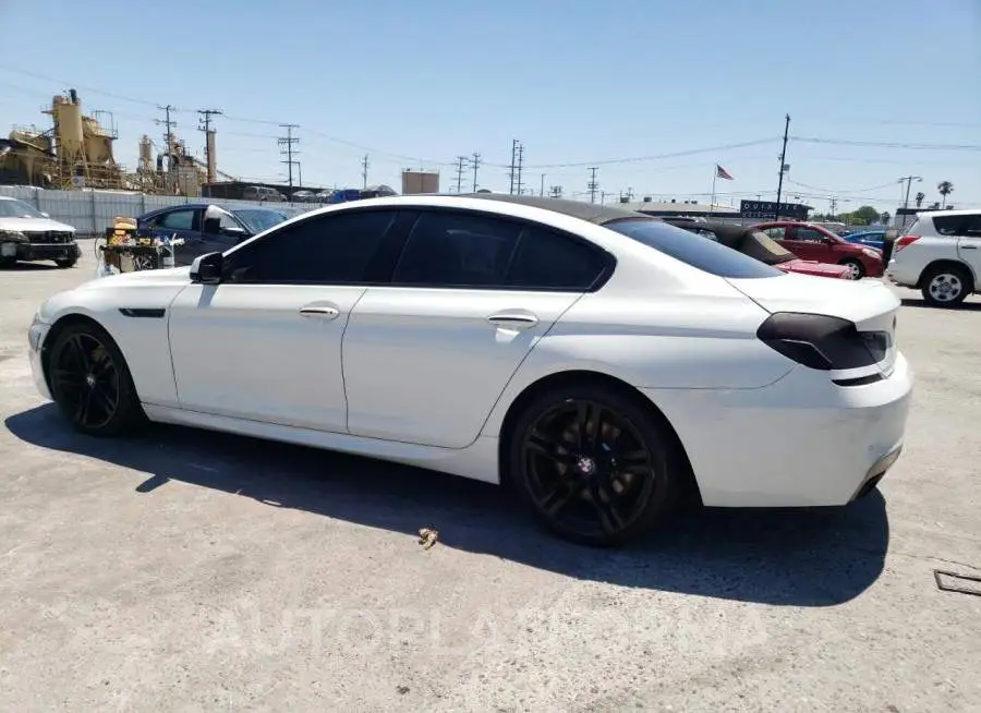 BMW 650 I GRAN 2015 vin WBA6B2C53FGB99522 from auto auction Copart