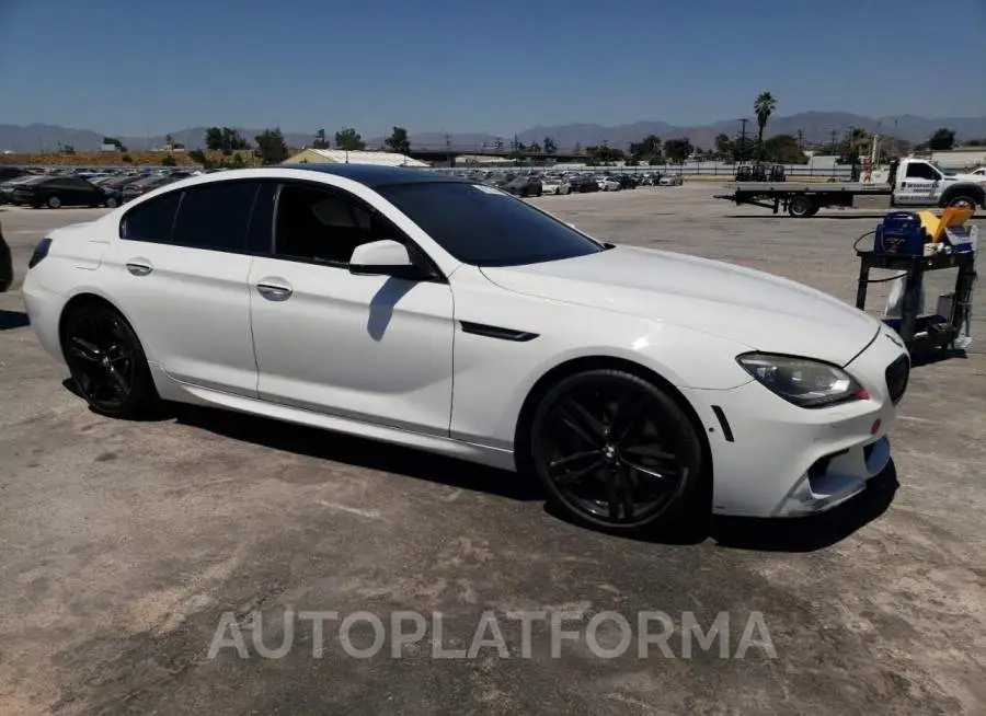 BMW 650 I GRAN 2015 vin WBA6B2C53FGB99522 from auto auction Copart