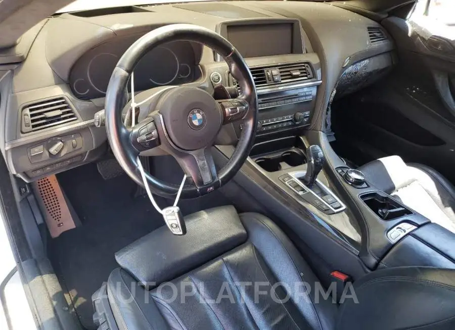 BMW 650 I GRAN 2015 vin WBA6B2C53FGB99522 from auto auction Copart