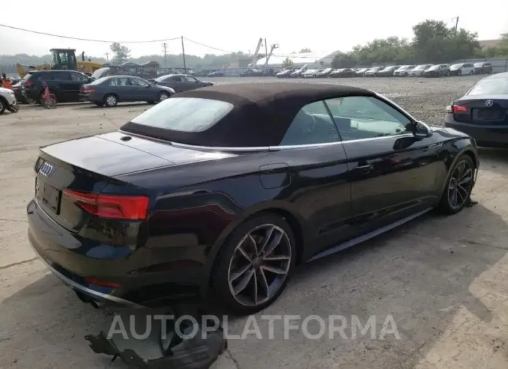 AUDI S5 2018 vin WAU24GF57JN000457 from auto auction Copart